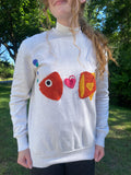 FLOAT ON HEART-  S Crewneck