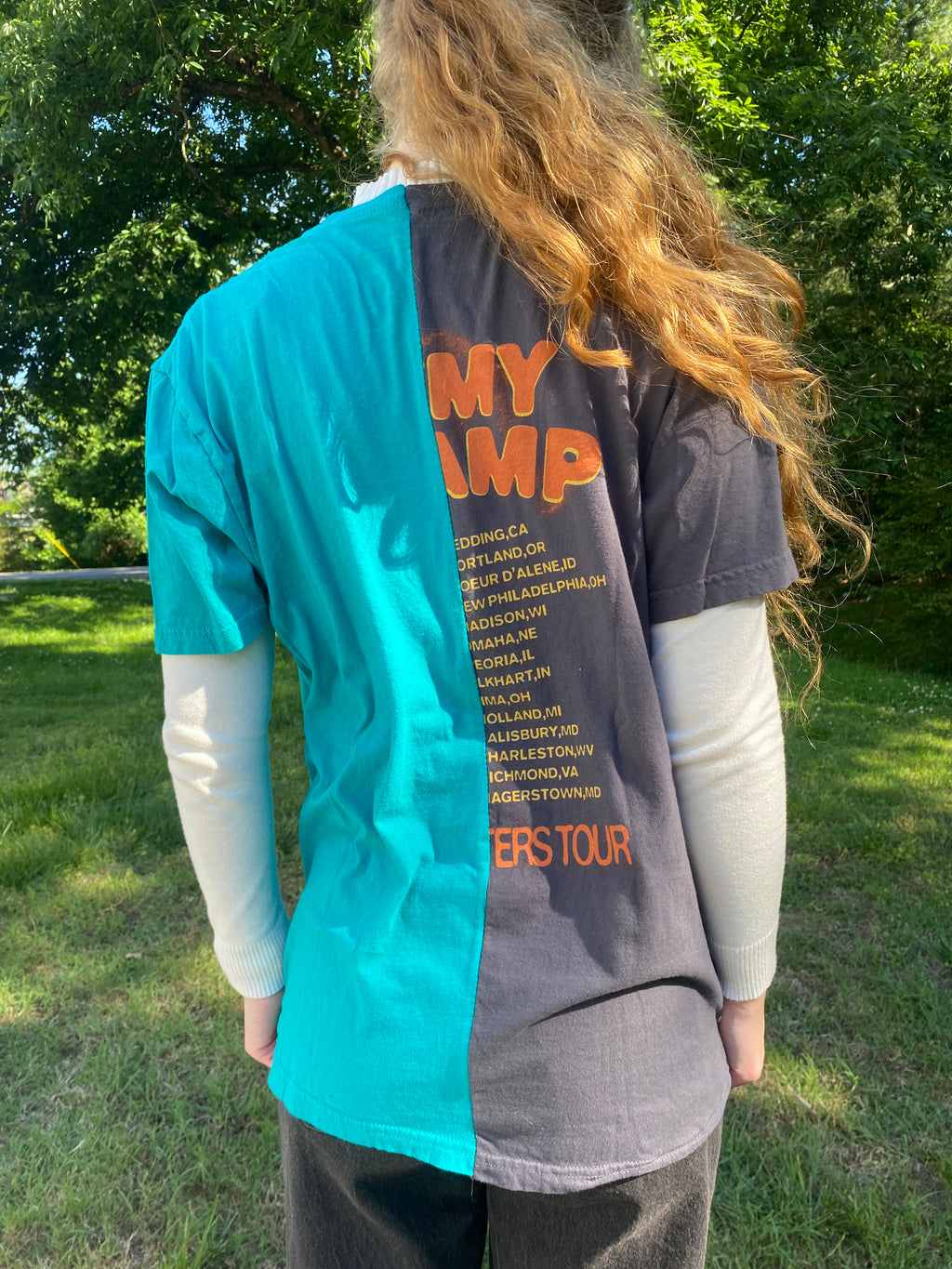 1/2 & 1/2 Tee- Large