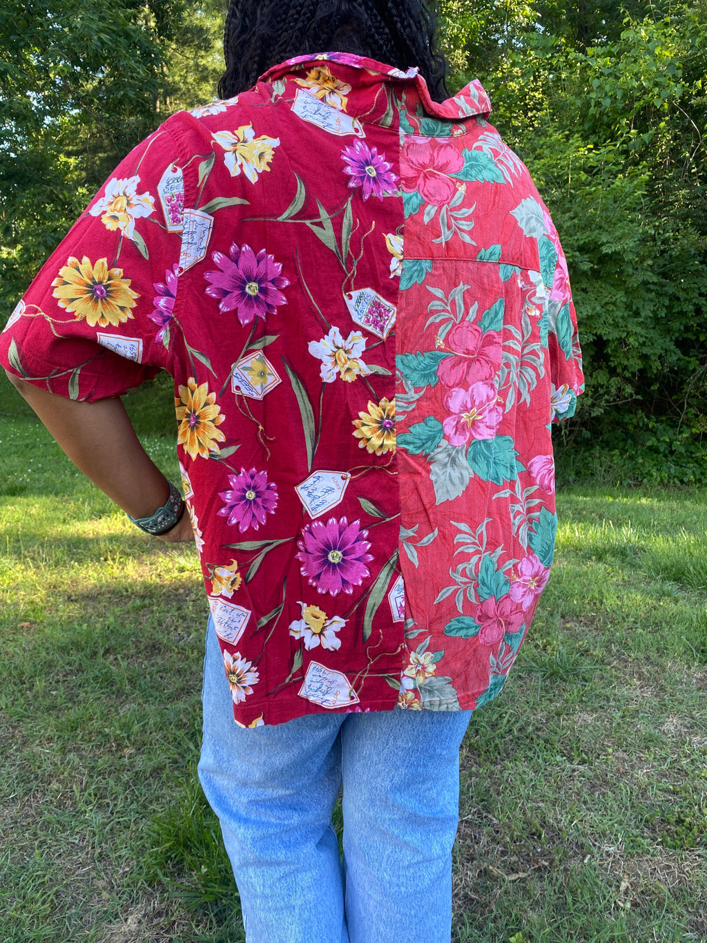 1/2 & 1/2 Flannel- Large
