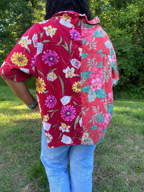 1/2 & 1/2 Flannel- Large