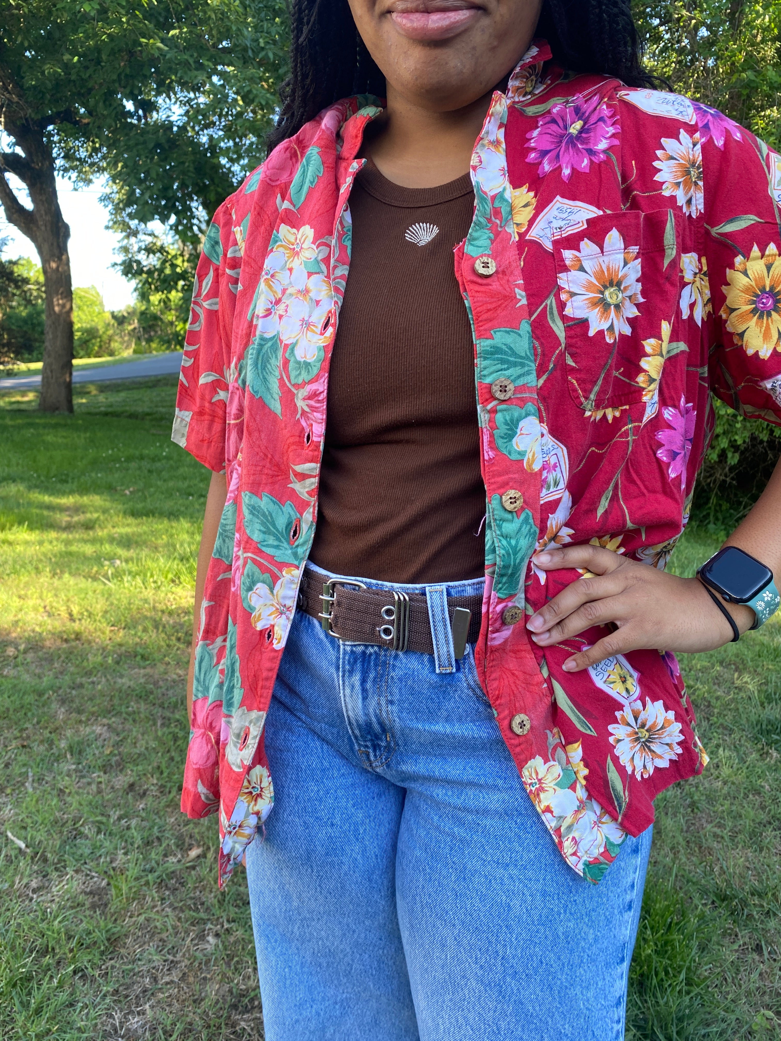 1/2 & 1/2 Flannel- Large
