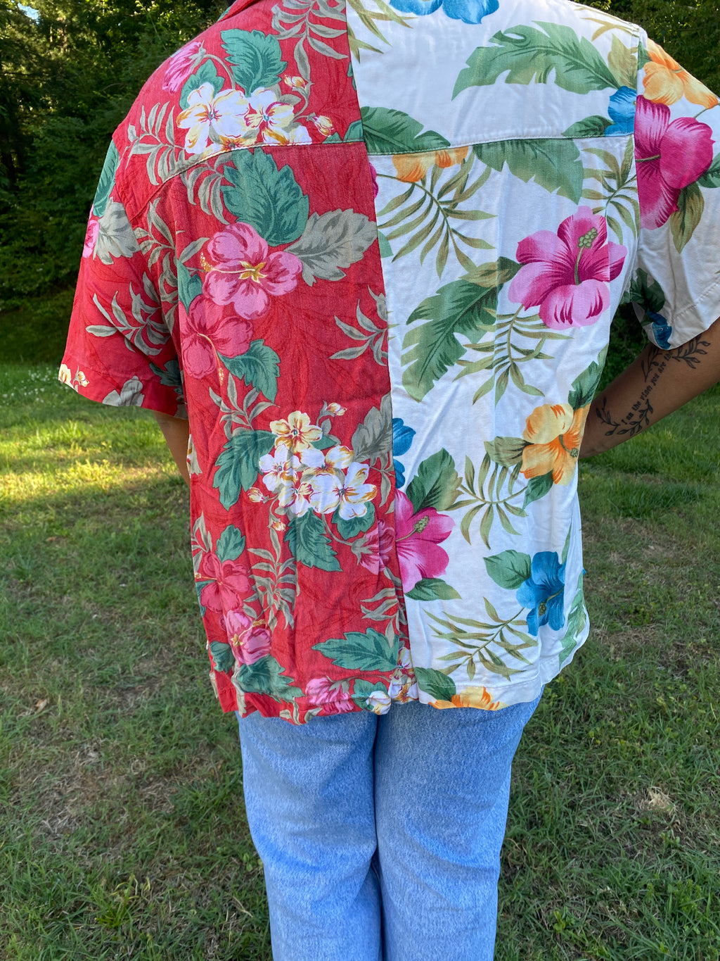 1/2 & 1/2 Flannel- Large
