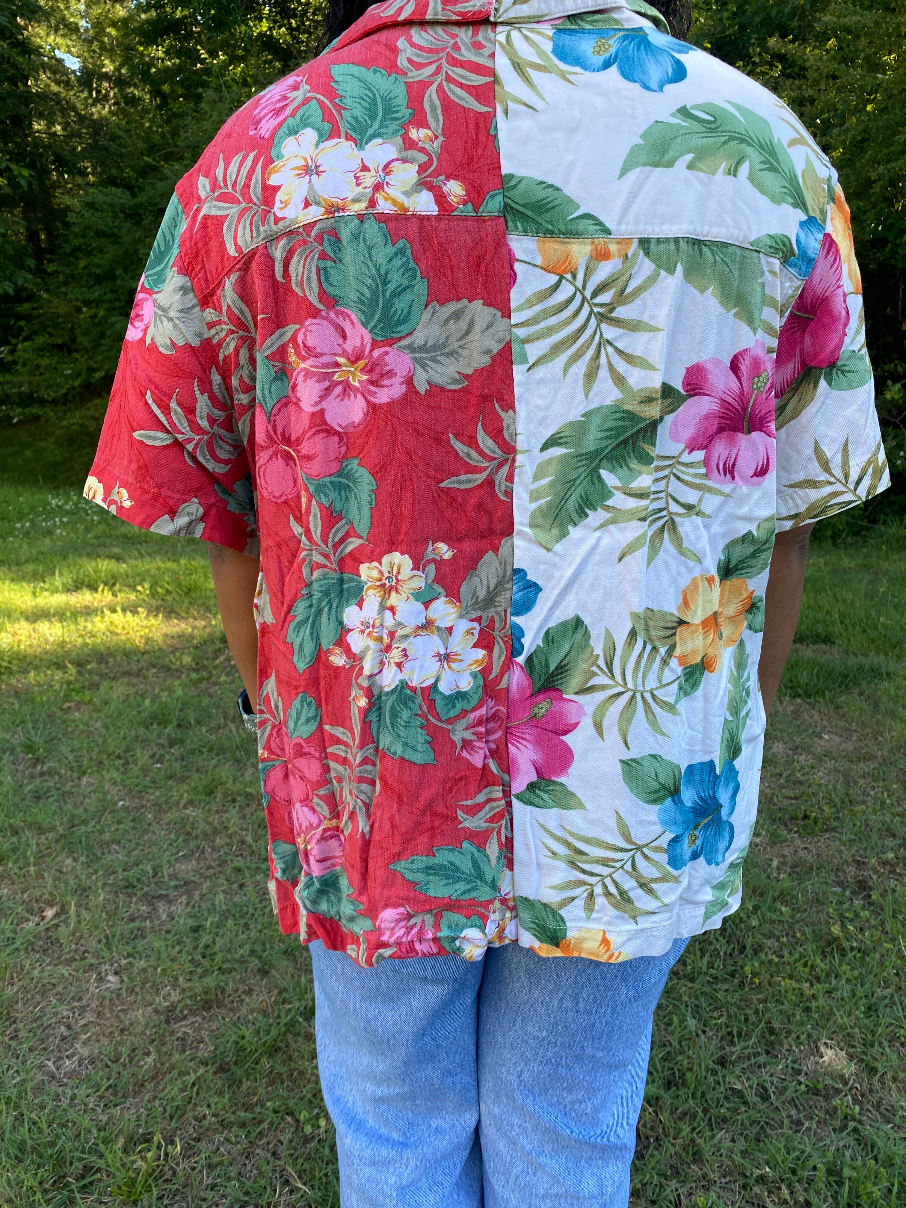 1/2 & 1/2 Flannel- Large