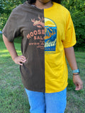 1/2 & 1/2 Tee- XLarge