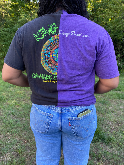 1/2 & 1/2 Tee- Large